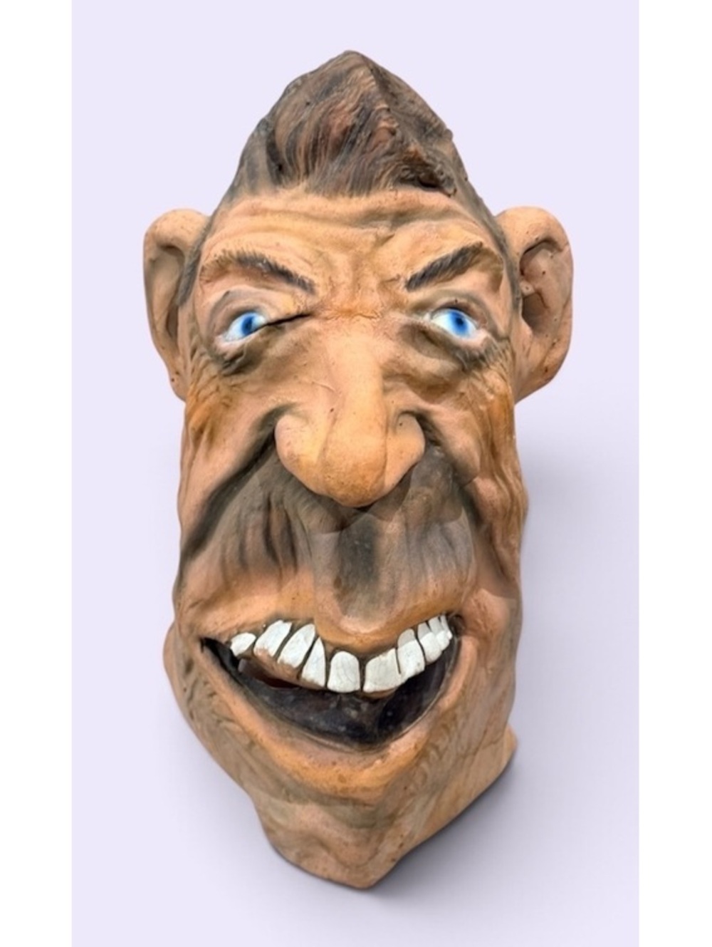 Halloween Rubber Vintage Face Mask Old Man Scary Face